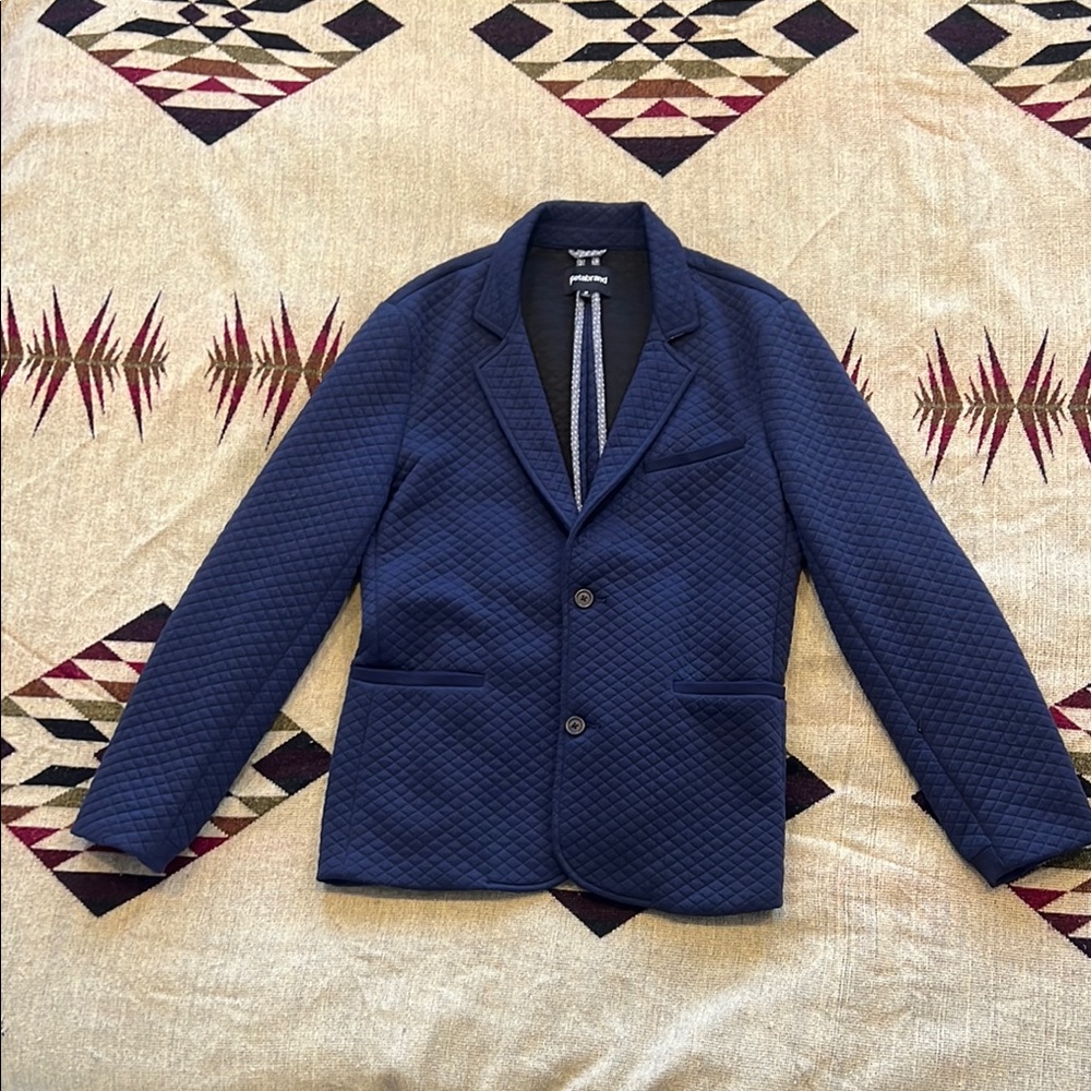 Betabrand Quilted Travel Blazer